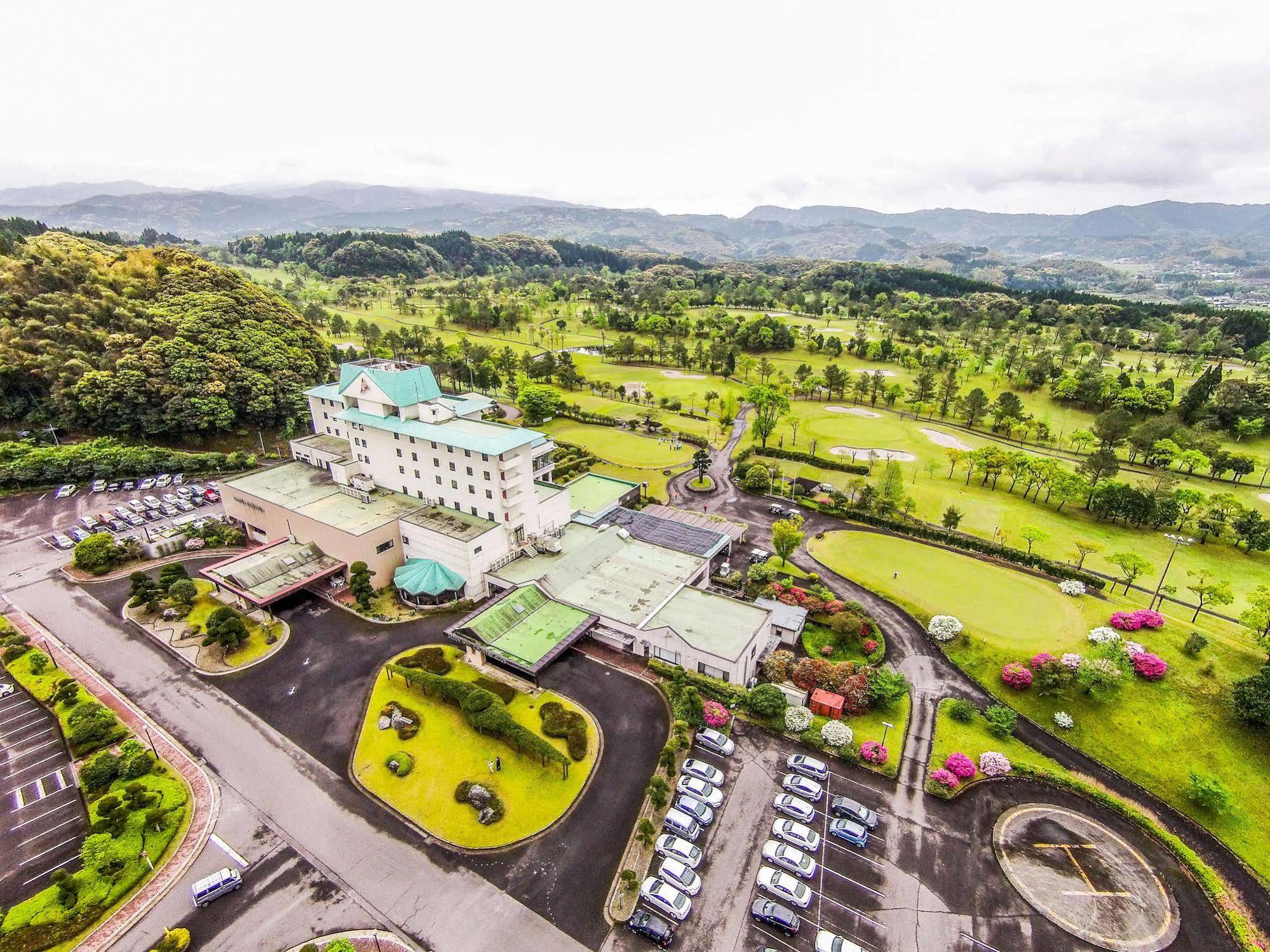 Hotel Green Hill Kagoshima Satsumasendai Exteriör bild